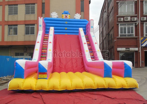 Blue Inflatable PVC Slide,Inflatable Dry Slide Slip,Exciting Inflatable Slide