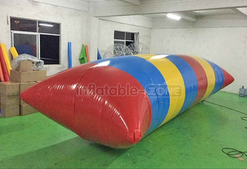 Inflatable Water Pillow-Aqua Jumping Catapult, Water Game