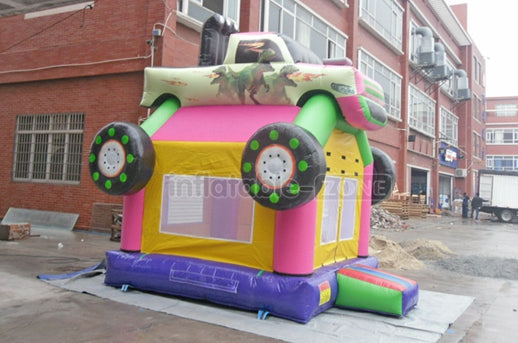 Inflatable Bounce,Small Inflatable Indoor Bouncer,Happy Clowns Inflatable Bouncer