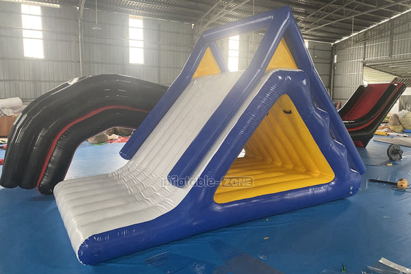 Inflatable Floating Water Park Games Inflatable Water Play Slide Inflatable Water Climbing Wall For Lake