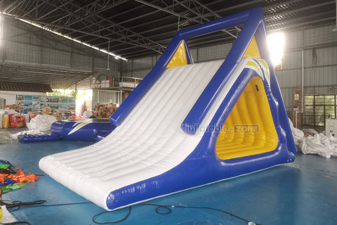 Floating Inflatable Water Park Set Large Water Trampoline With Slides Climbing Water Toy For Sea And Lake