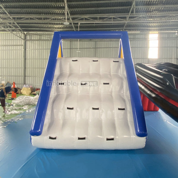 Inflatable Floating Water Park Games Inflatable Water Play Slide Inflatable Water Climbing Wall For Lake