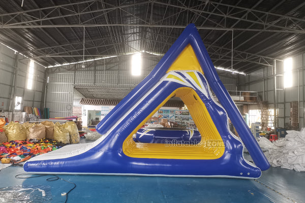 Floating Inflatable Water Park Set Large Water Trampoline With Slides Climbing Water Toy For Sea And Lake