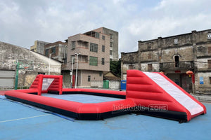 Giant Inflatable Arena Football Soap Court Outdoor Sports Games Inflatable Soccer Field For Events