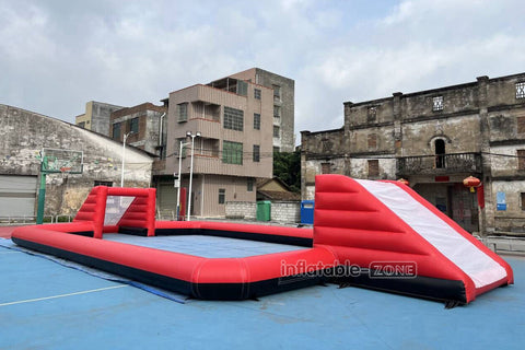 Giant Inflatable Arena Football Soap Court Outdoor Sports Games Inflatable Soccer Field For Events