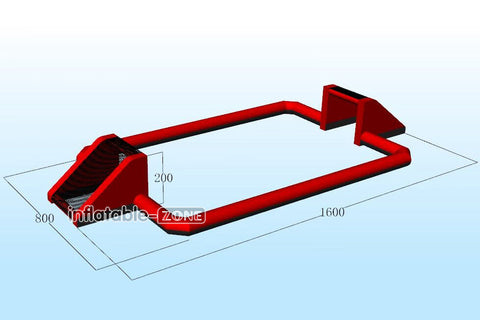 Inflatable-Zone Design Big Sports Games Inflatable Football Pitch Commercial Inflatable Soccer Field