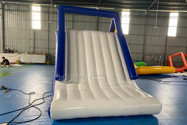 Commercial Large Inflatable Water Floating Slides Combo Inflatable Trampoline Sea Sports Games
