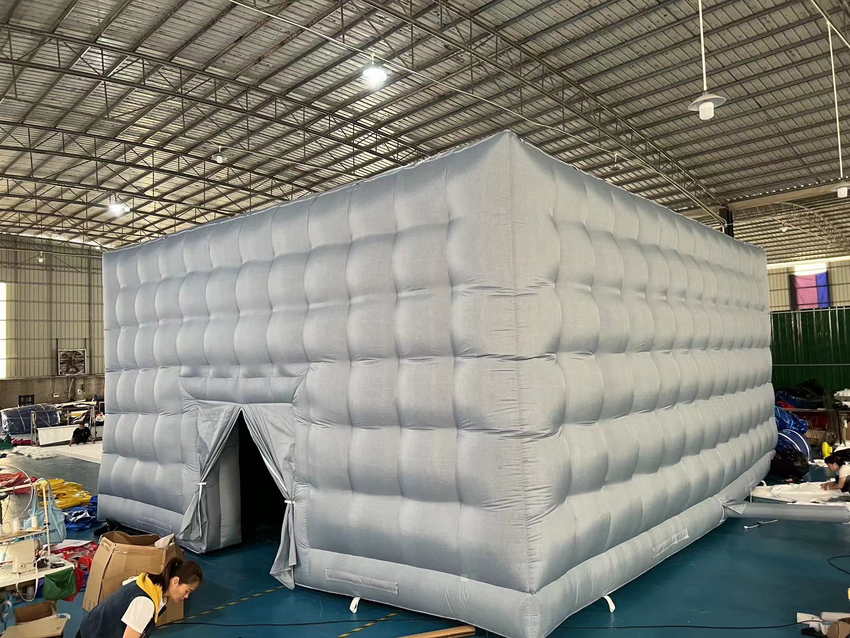 Gray Led Blow Up Nightclub Tent Hire Envy Inflatable Nightclub