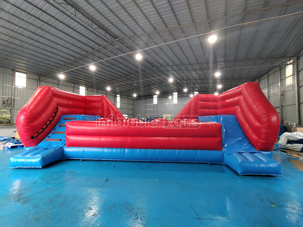 Inflatable Big Balls Wipeout Run Sports Game Inflatable Obstacle Course