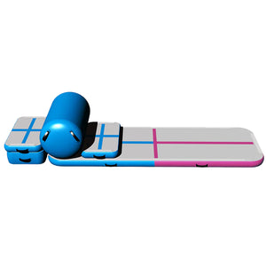 Air Tumble Track Set Gymnastics Inflatable Tumble Track Home