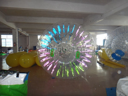 PVC Light Inflatable Glow Zorb Ball, Light Zorb Balls