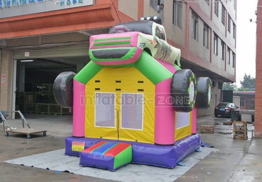 Inflatable Bounce,Small Inflatable Indoor Bouncer,Happy Clowns Inflatable Bouncer