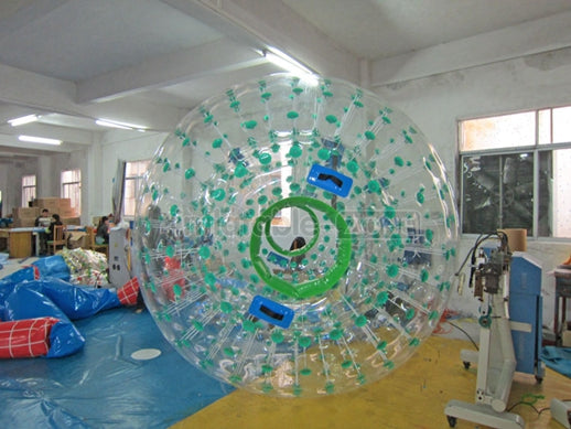 Funny Snow Land Inflatable Zorb Ball , Adult Zorb Ball Grass Rolling Ball