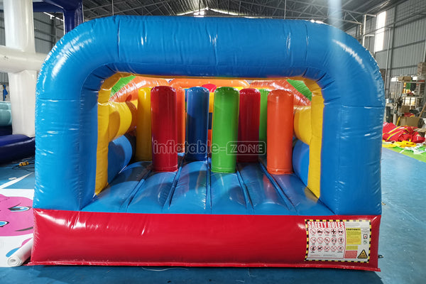 Commercial Amusement Park Inflatable Obstacle Course Slip And Slide Sports Games By Bounce
