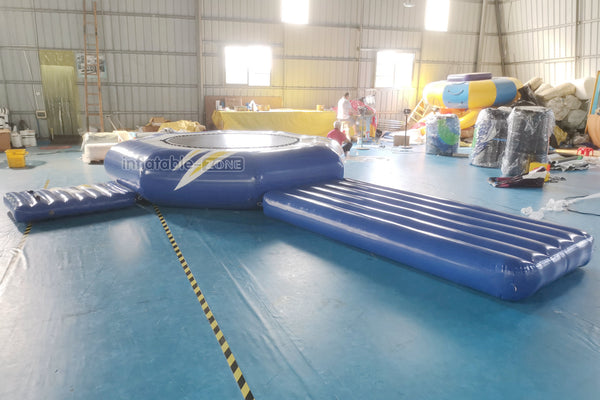 Inflatable Combo Water Toys Water Park Equipment Water Jump Inflatable Fun Kids Inflatable Trampoline