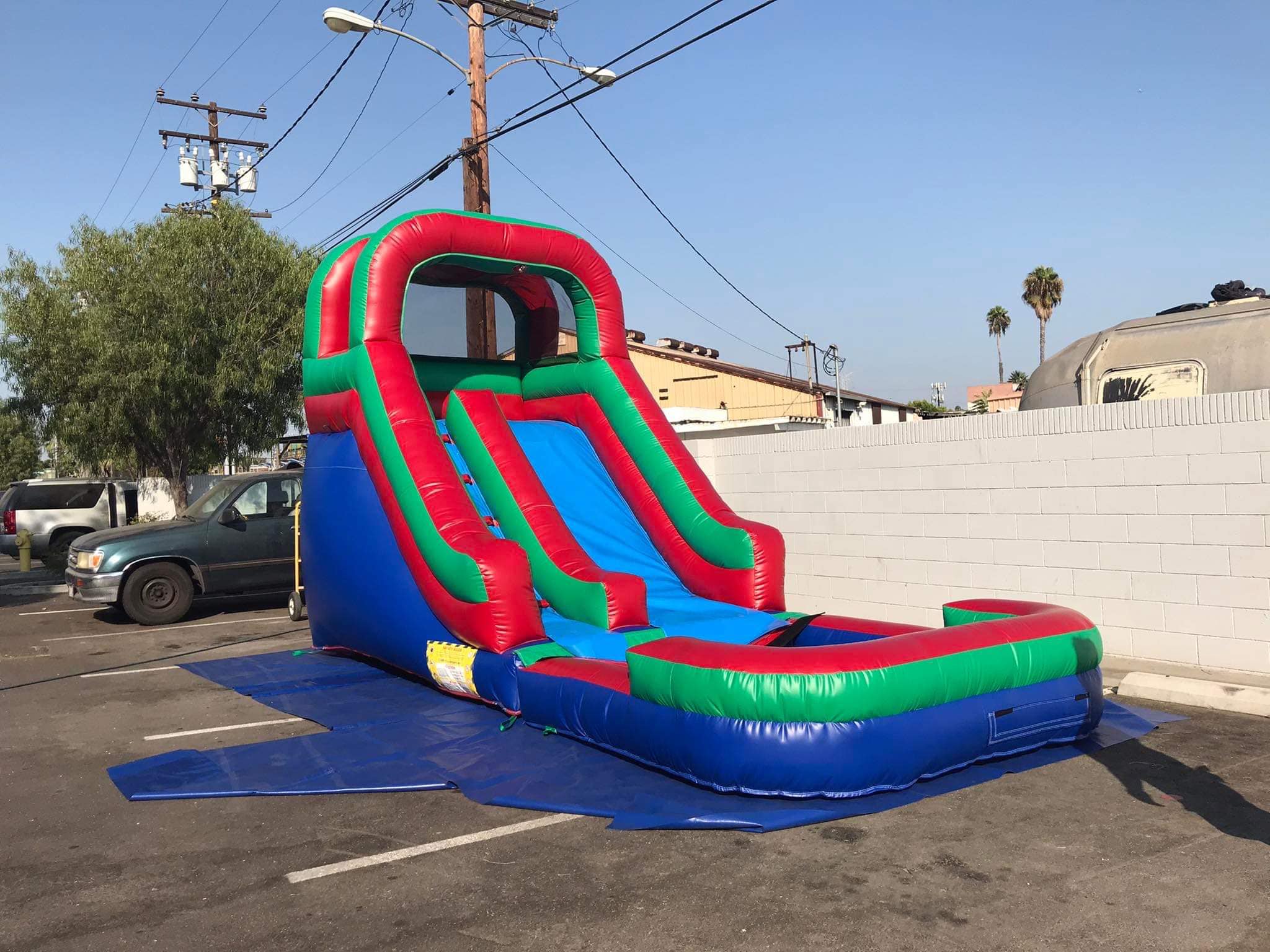 Inflatable Water Slide, Blow Up Water Slides For Kids Party