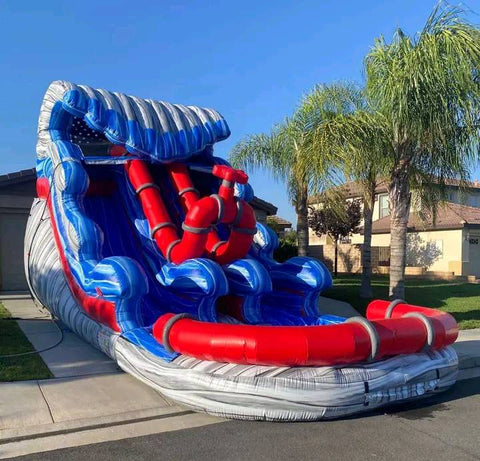 Giant Inflatable Water Slide For Adults, Hot Sell Inflatable Water Slide