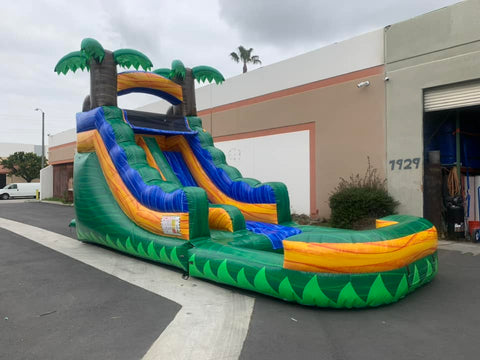 Inflatable Water Slides For Kids, Used Commercial Grade Water Slides