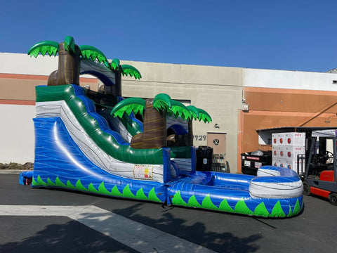 Aqua Park Equipment Water Park Slides, Inflatable Water Slide For Adults For Fun