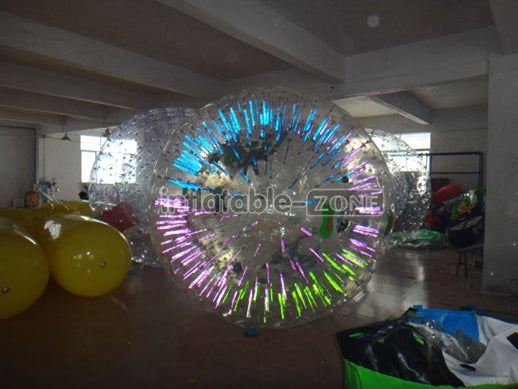 PVC Light Inflatable Glow Zorb Ball, Light Zorb Balls
