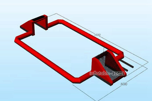 Inflatable-Zone Design Big Sports Games Inflatable Football Pitch Commercial Inflatable Soccer Field
