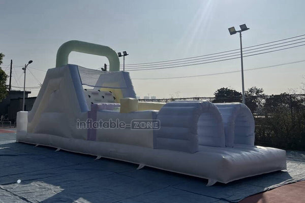 Large Inflatable Obstacle Course Slip And Slide Birthday Party Fun Obstacle Course For Adults