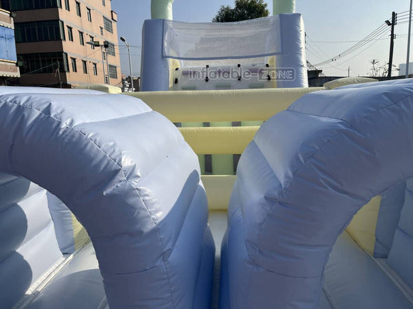 Large Inflatable Obstacle Course Slip And Slide Birthday Party Fun Obstacle Course For Adults