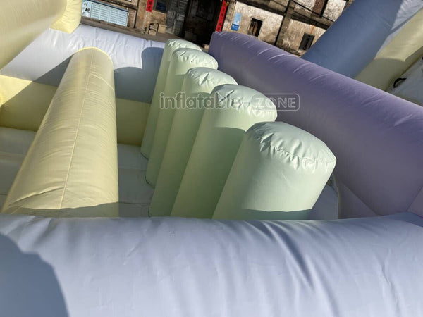Large Inflatable Obstacle Course Slip And Slide Birthday Party Fun Obstacle Course For Adults