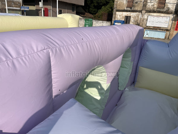 Large Inflatable Obstacle Course Slip And Slide Birthday Party Fun Obstacle Course For Adults