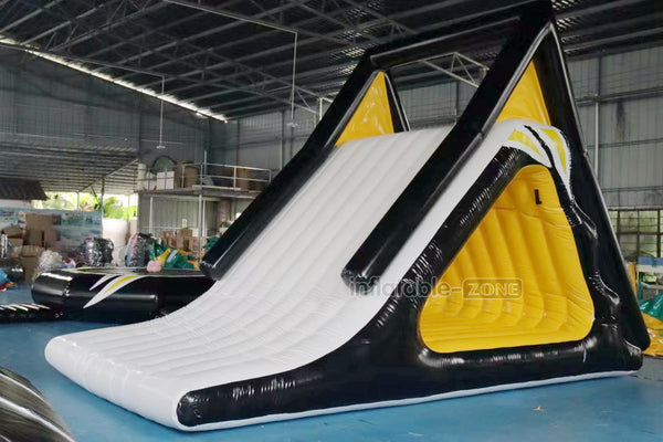 Water Toys Inflatable Floating Splash Slide Combo Inflatable Water Trampoline Bouncer For Adults And Kids