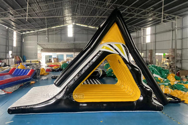 Water Toys Inflatable Floating Splash Slide Combo Inflatable Water Trampoline Bouncer For Adults And Kids