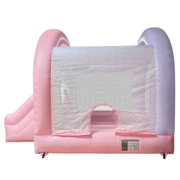 Rainbow Bounce House Happy Jump Inflatables Business Bouncy Castle For Toddlers And Kids