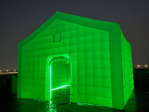 Large White Inflatable Nightclub Cube Wedding Tent Portable Inflatable Night Club