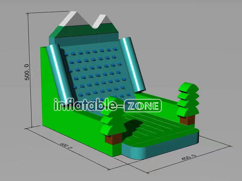 Inflatable-Zone Design Best Climbing Wall Bouncer Inflatable Sports Game Bounce House For Kids And Adults