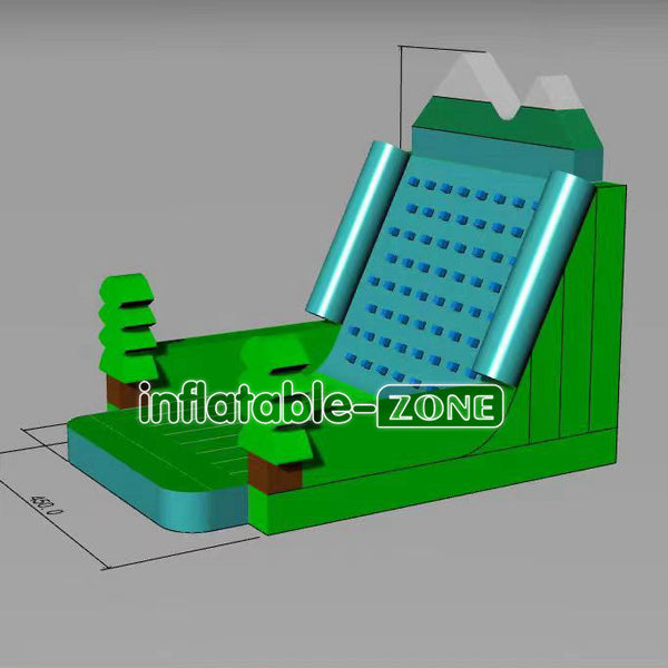 Inflatable-Zone Design Best Climbing Wall Bouncer Inflatable Sports Game Bounce House For Kids And Adults