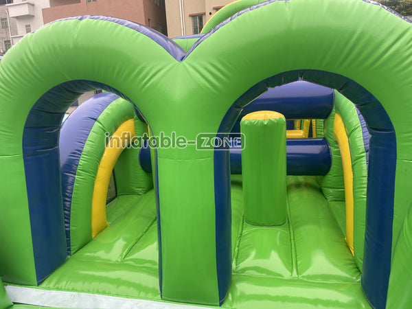 Giant Inflatable Obstacle Course Best Outdoor Obstacle Challenge Course Inflatable Sports Interactive Game