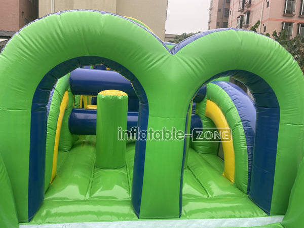 Giant Inflatable Obstacle Course Best Outdoor Obstacle Challenge Course Inflatable Sports Interactive Game