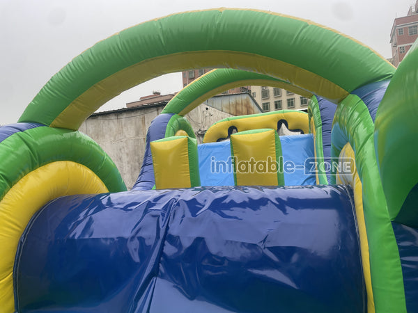 Giant Inflatable Obstacle Course Best Outdoor Obstacle Challenge Course Inflatable Sports Interactive Game