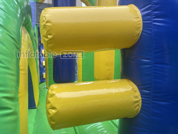 Giant Inflatable Obstacle Course Best Outdoor Obstacle Challenge Course Inflatable Sports Interactive Game