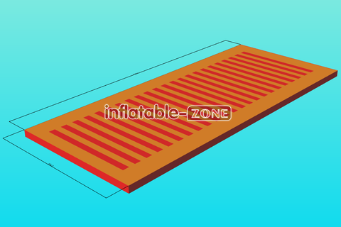 Inflatable-Zone Design Giant Inflatable Bounce Jump Pad Kids N Adults Big Bounce Inflatable Jump Pad For Fun Outdoor Games