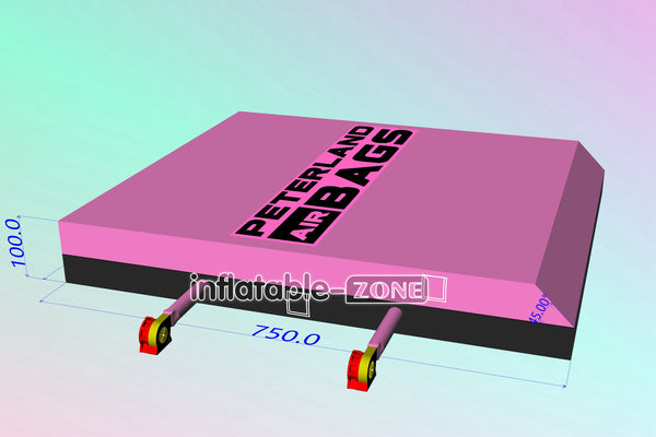 Inflatable-Zone Design Big Inflatable Air Bag Sport Game Soft Cover Jump Airbag High Crash Mat