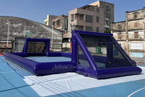 Big Inflatable Soap Football Field Soccer Court Arena Sports Game Inflatable Football Pitch