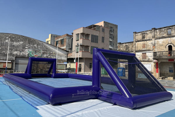 Big Inflatable Soap Football Field Soccer Court Arena Sports Game Inflatable Football Pitch