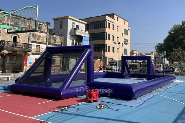 Big Inflatable Soap Football Field Soccer Court Arena Sports Game Inflatable Football Pitch