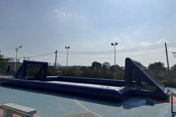 Big Inflatable Soap Football Field Soccer Court Arena Sports Game Inflatable Football Pitch