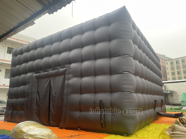 Black Inflatable Night Club Large Inflatable Party Tent Waterproof Nightclub House Disco Tent For Outdoor Wedding