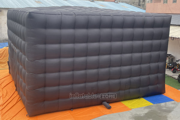 Black Inflatable Night Club Large Inflatable Party Tent Waterproof Nightclub House Disco Tent For Outdoor Wedding
