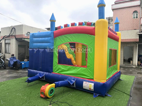Commercial Moonwalks Children Jumping Bouncer House Slide Combo Inflatable Bouncy Castle Outdoor
