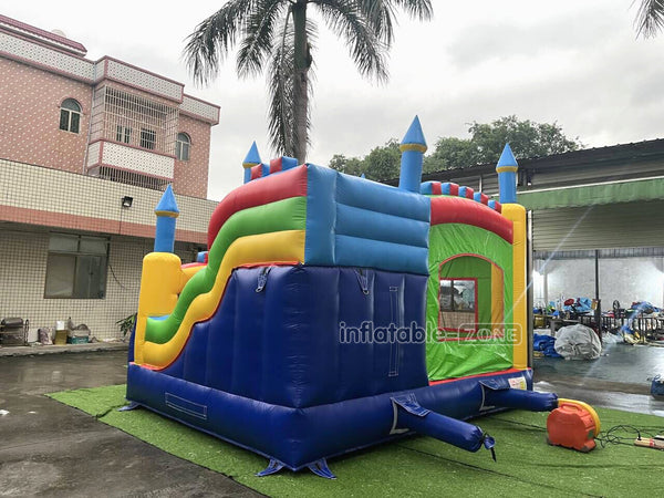Commercial Moonwalks Children Jumping Bouncer House Slide Combo Inflatable Bouncy Castle Outdoor