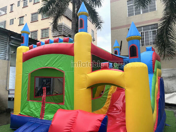 Commercial Moonwalks Children Jumping Bouncer House Slide Combo Inflatable Bouncy Castle Outdoor